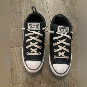 Boys Leather Converse